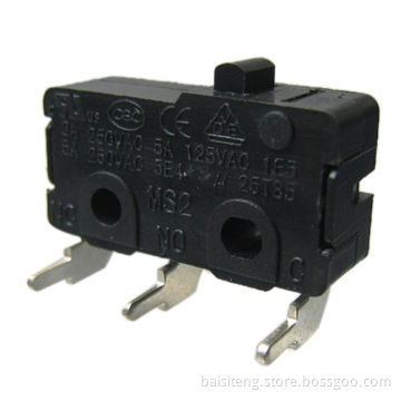 Sensitive Micro Switches, Rating of 125, 5/250V AC, 3A, Solder Terminal